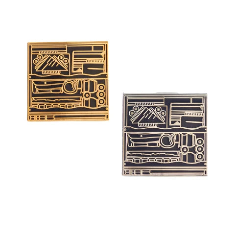 Louise Nevelson Lapel Pins