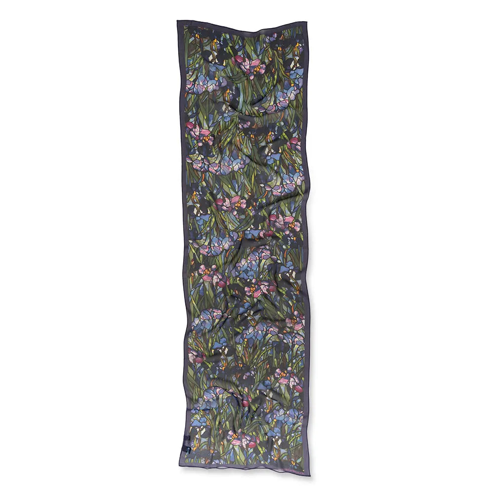 Louis C. Tiffany Iris Scarf