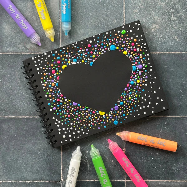 Dot a Lot Peinture artisanale dimensionnelle