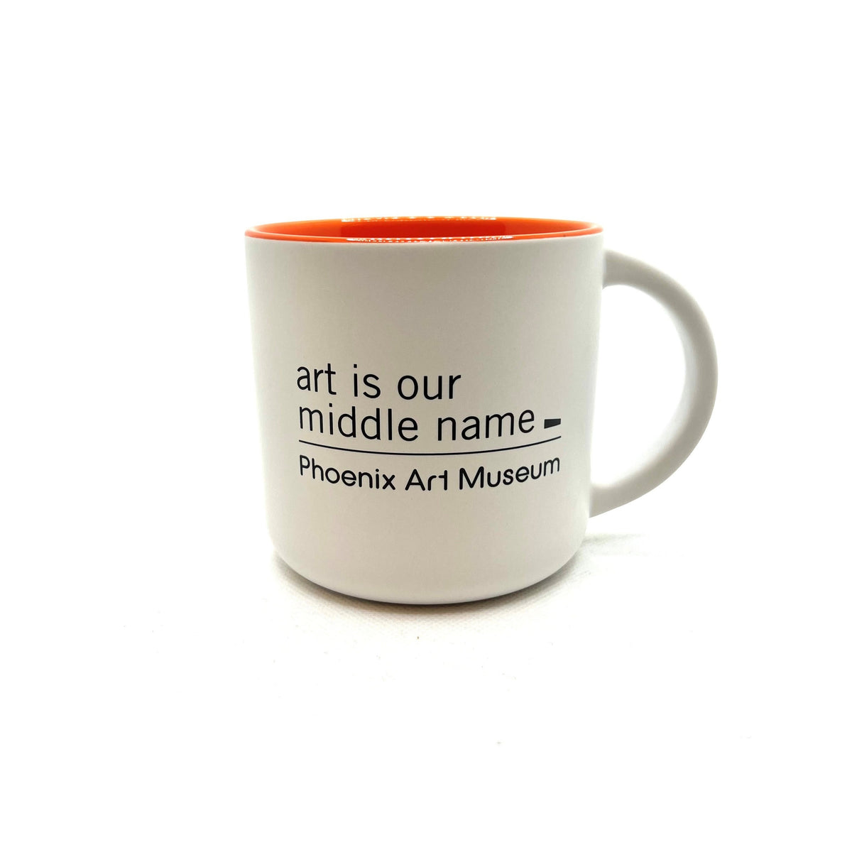 Art is Our Middle Name Color Mug