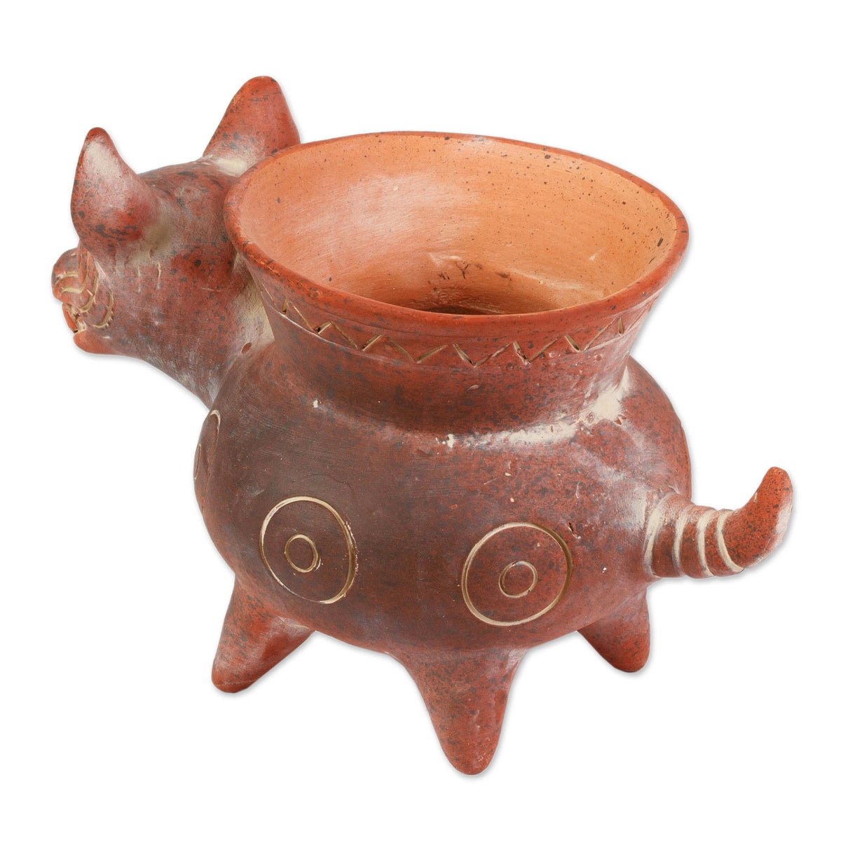 Small Colima Dog Pot