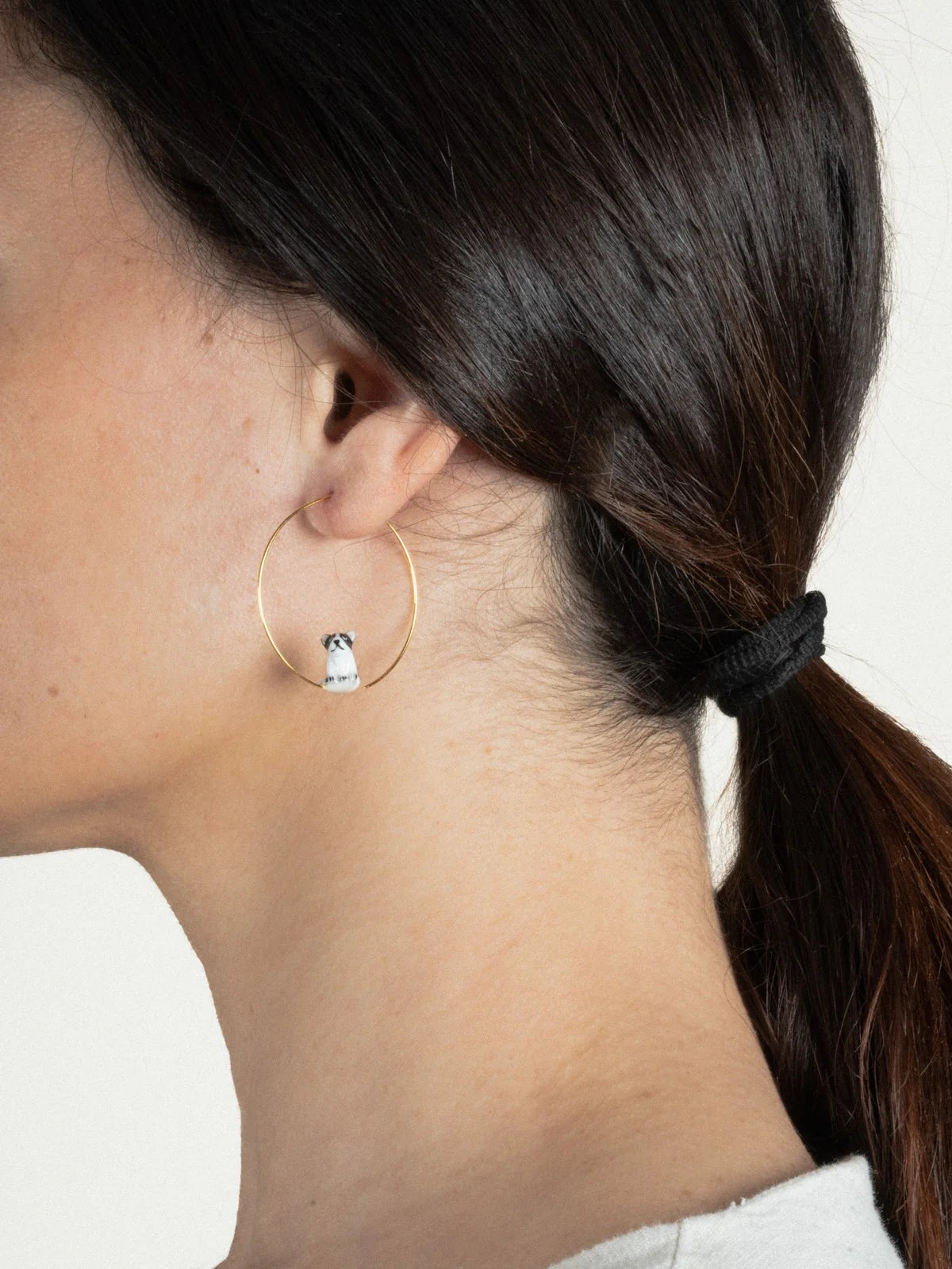 Nach French Bulldog Earrings