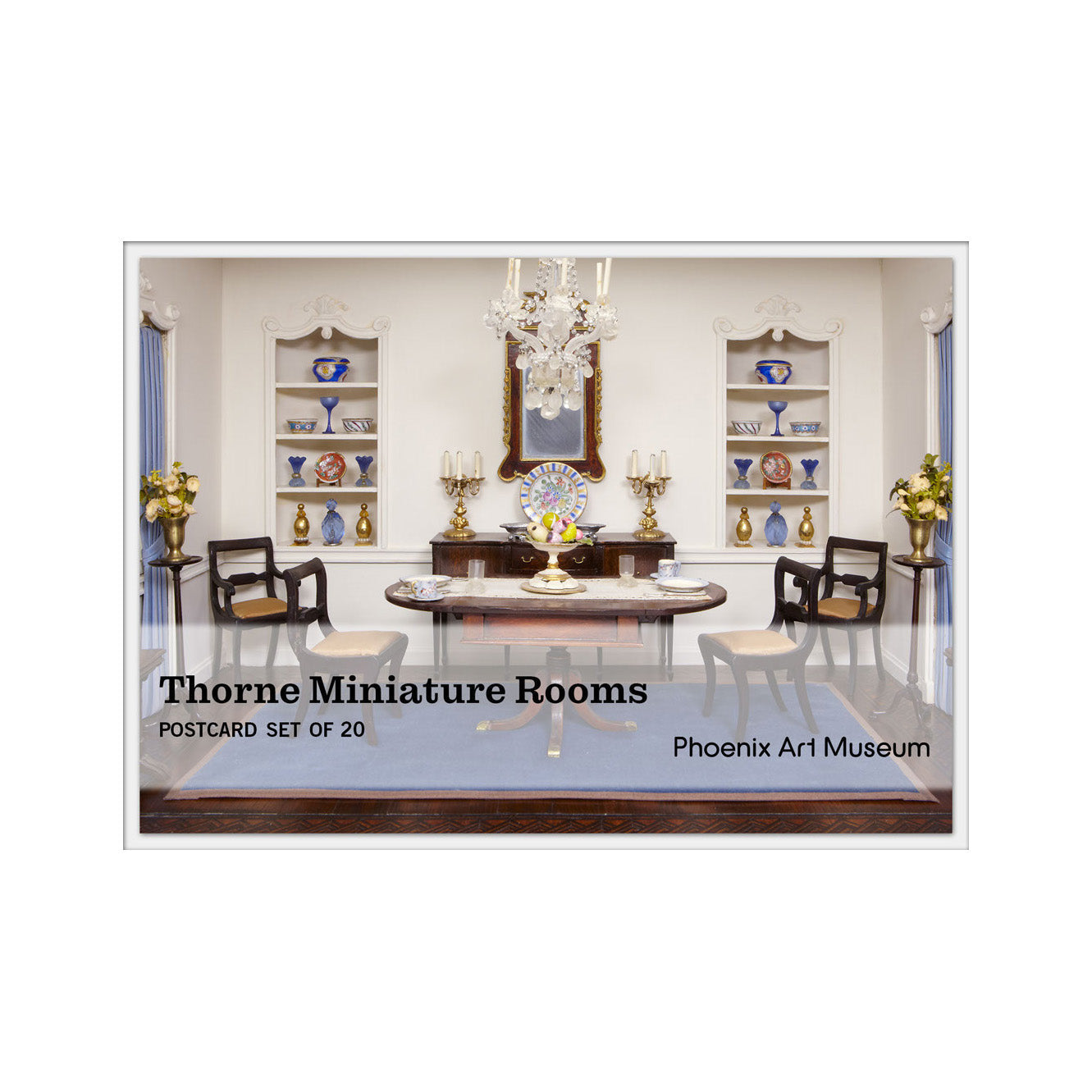 Lot de 20 cartes postales Thorne Miniature Rooms