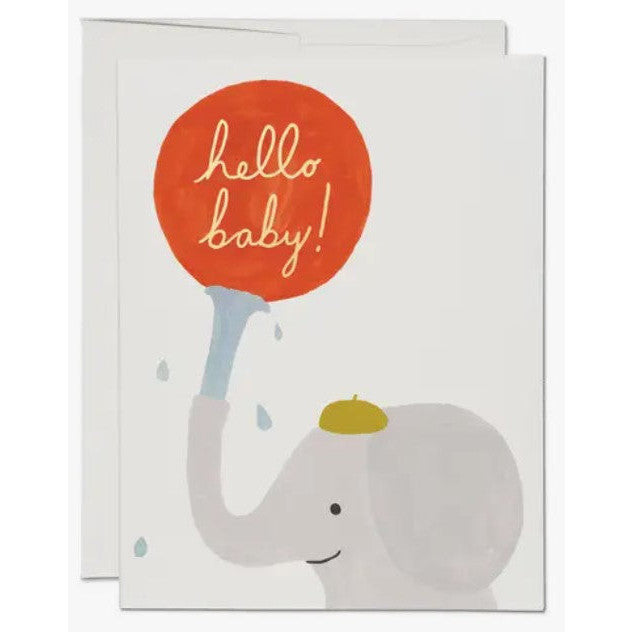 Carte de vœux Petit éléphant