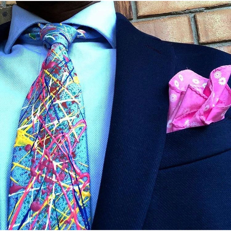 Hand-Painted Neckties