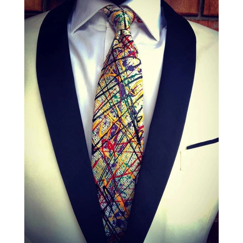 Hand-Painted Neckties