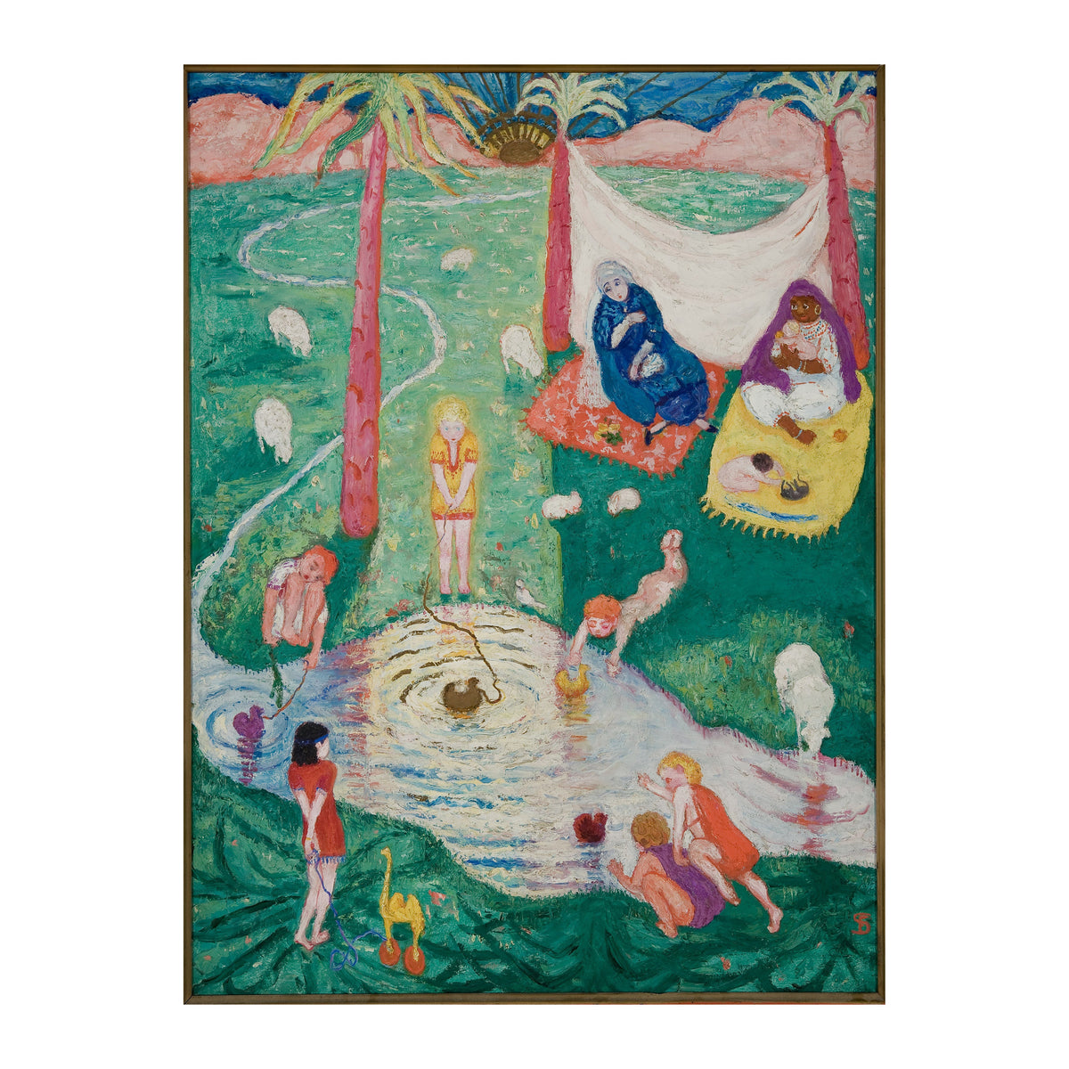 Postcard Stettheimer Easter Picture 4X6