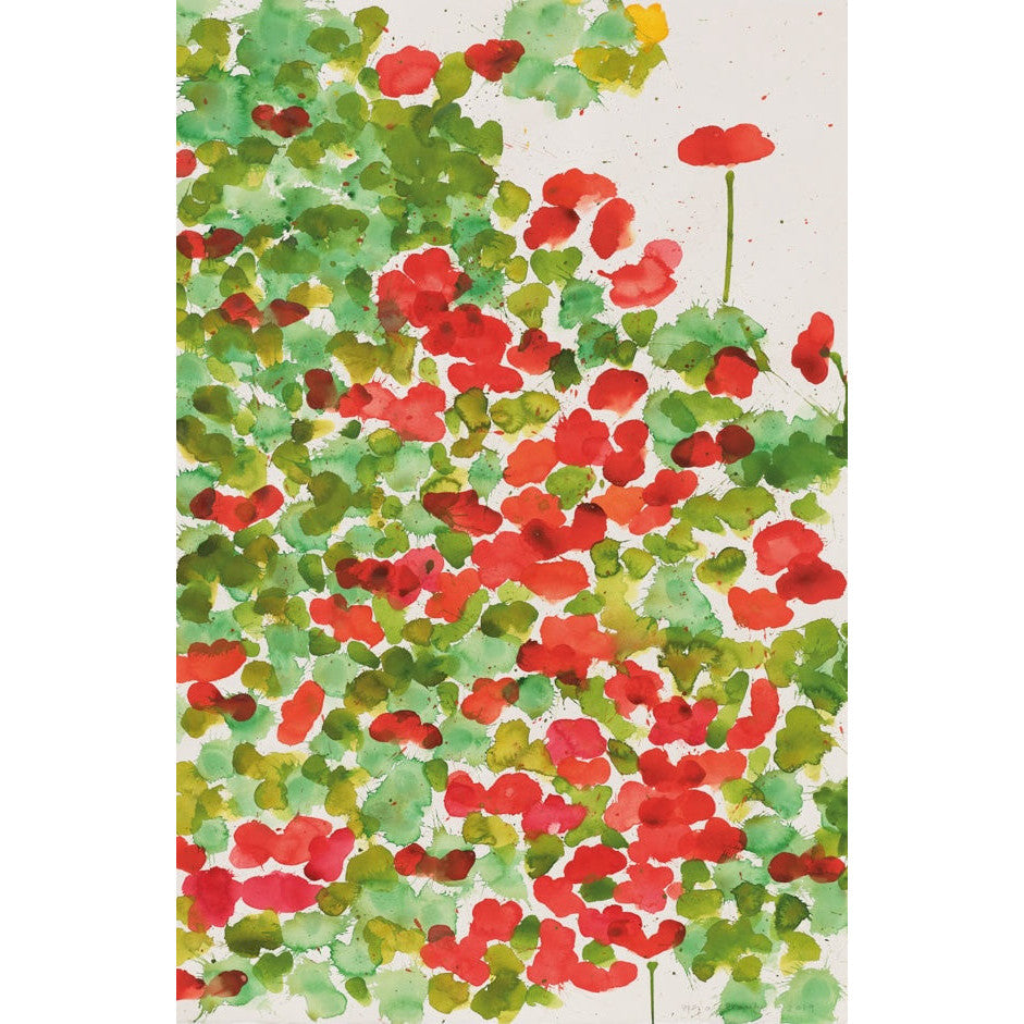 Sticker Art with Brian Clarke: Poppies