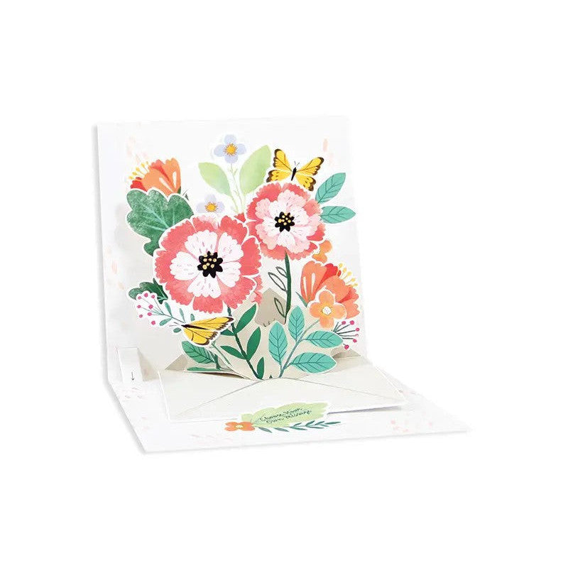 Floral Envelope Pop Up Card