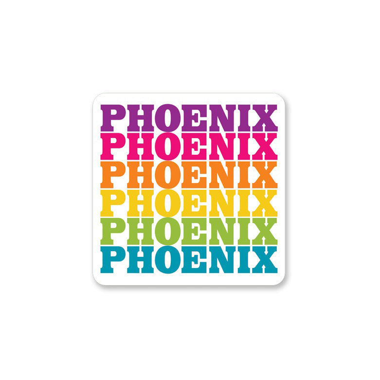 Phoenix Rainbow Sticker