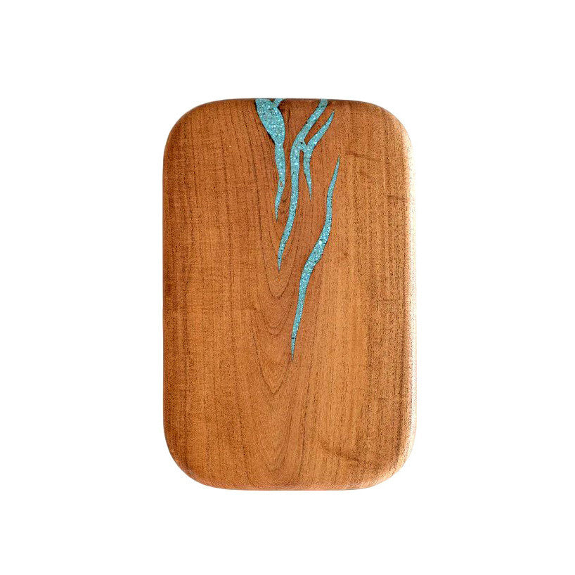 Mesquite + Turquoise Serving Boards