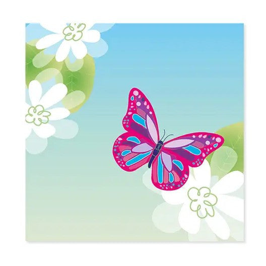 Garden Butterflies Pop Up Card