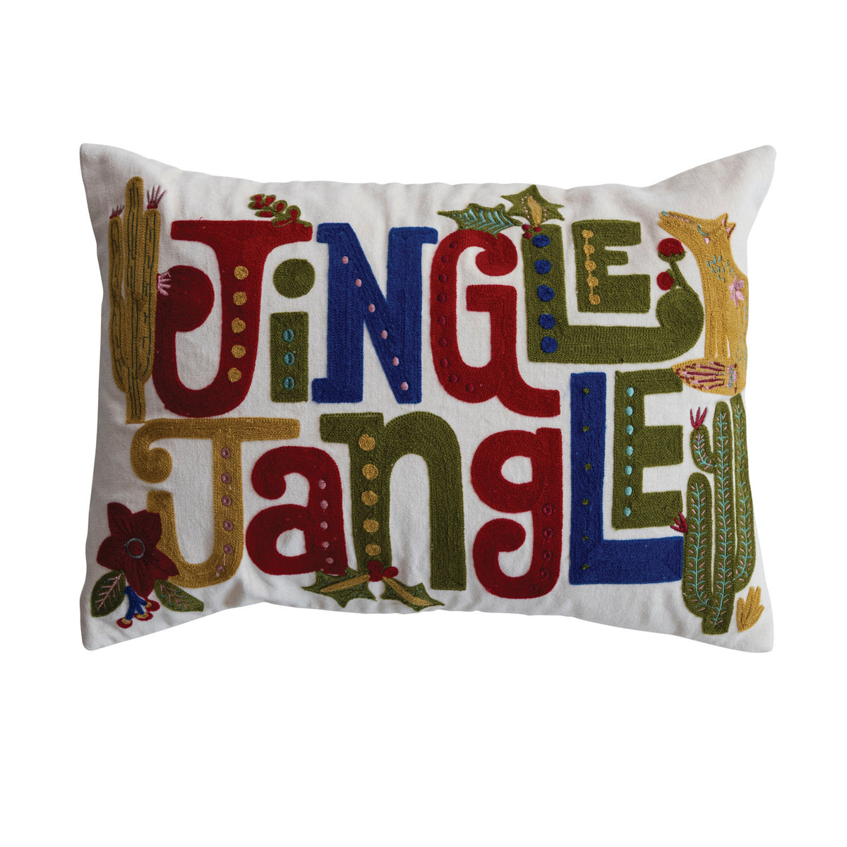 Cactus Jingle Jangle Lumbar Pillow
