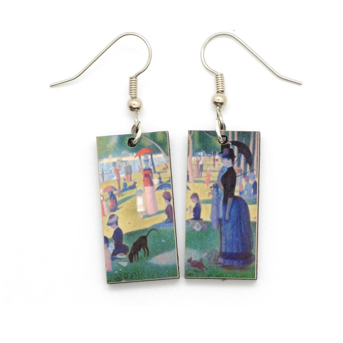 Famous Paintings Dangle Earrings