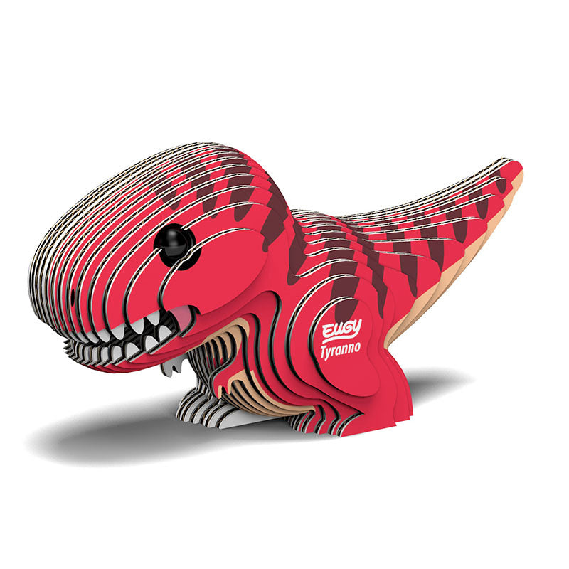 Eugy Red Tyrannosaurus 3D Puzzle + Model Kit