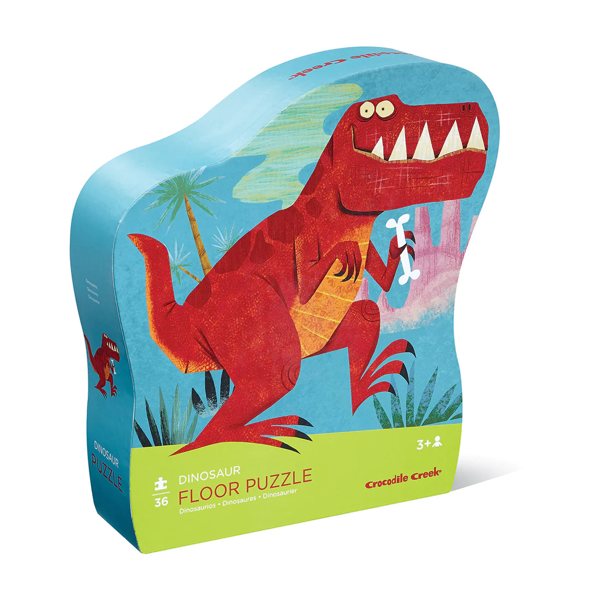 36 Piece Red Dinosaur Puzzle