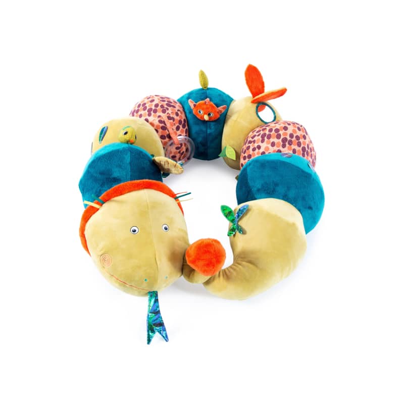 Long Snake Stuffed Activity Toy