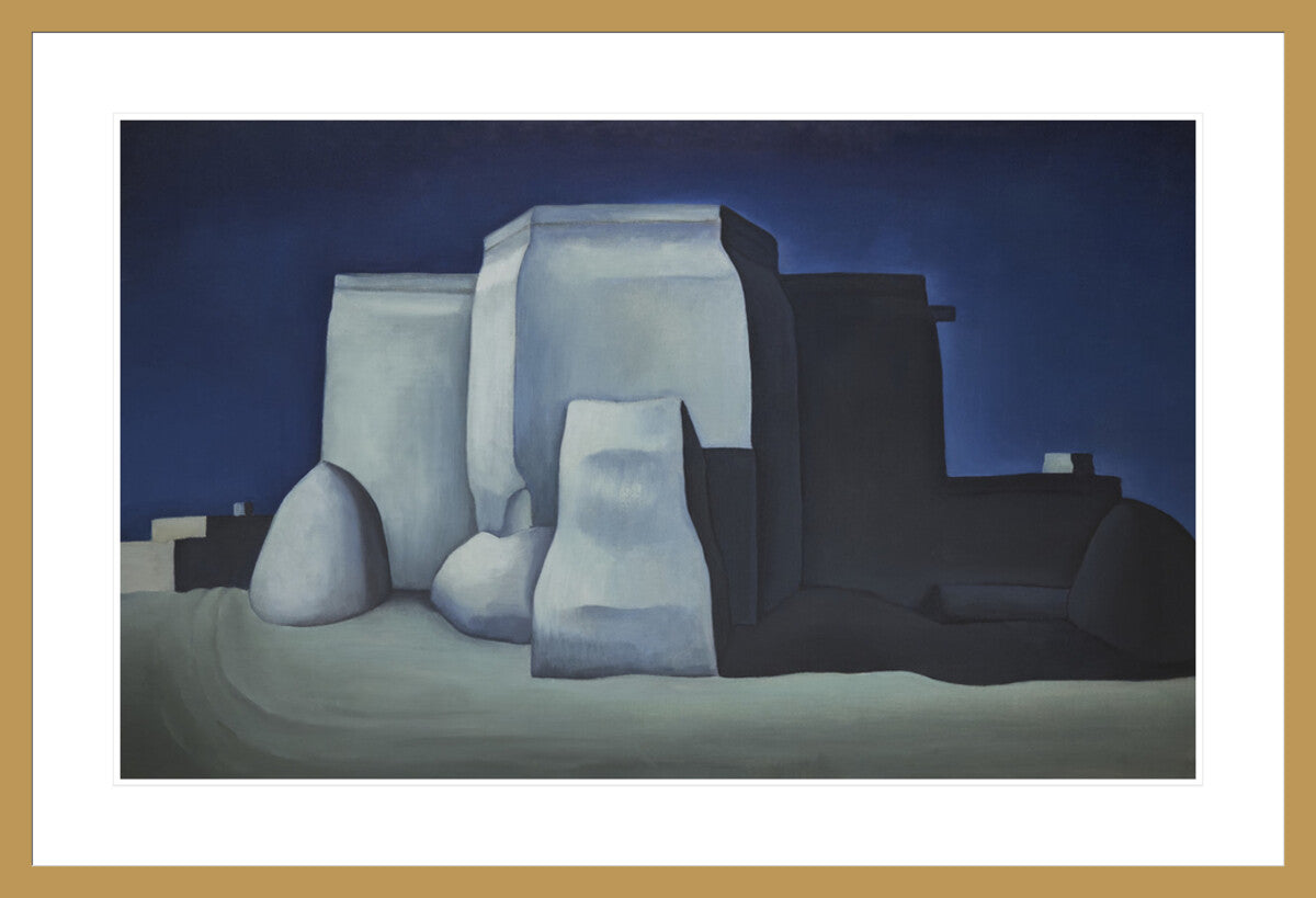 Emil Bisttram &quot;Ranchos de Taos Church&quot; Made-to-Order Print