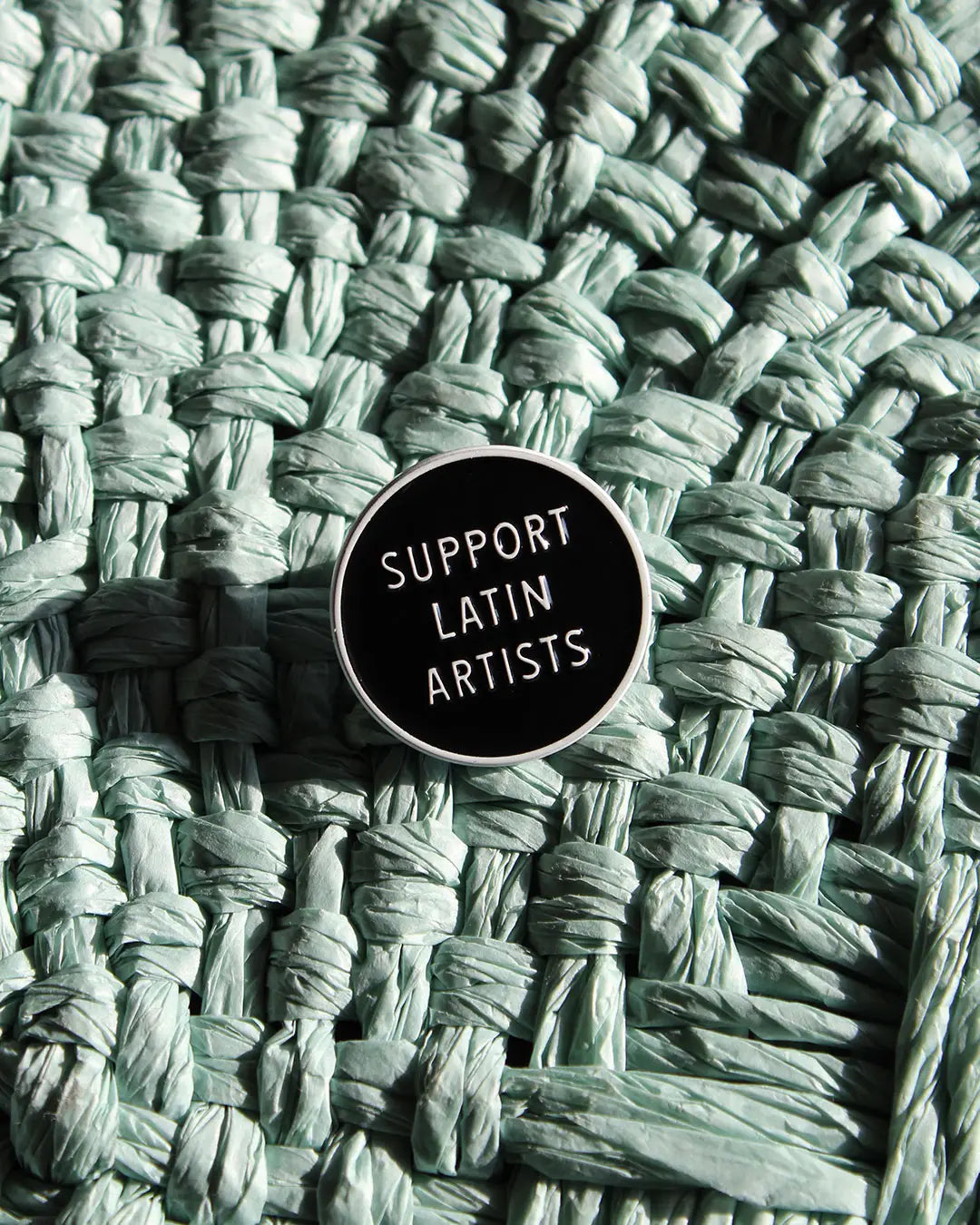 Support Latin Artists Enamel Pin