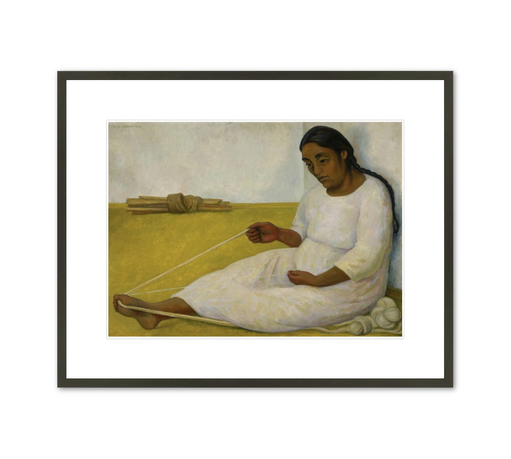 Diego Rivera &quot;Indigena tejiendo (Indian Woman Spinning)&quot;Made-to-Order  Print
