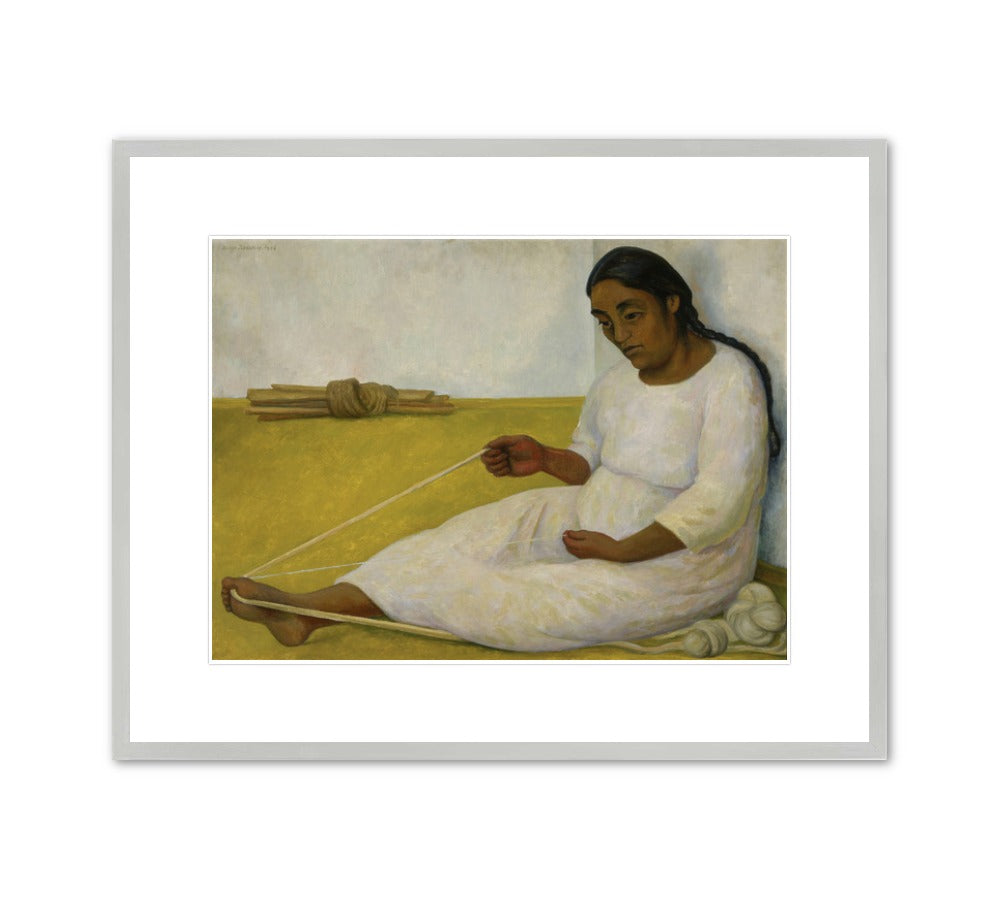 Diego Rivera &quot;Indigena tejiendo (Indian Woman Spinning)&quot;Made-to-Order  Print