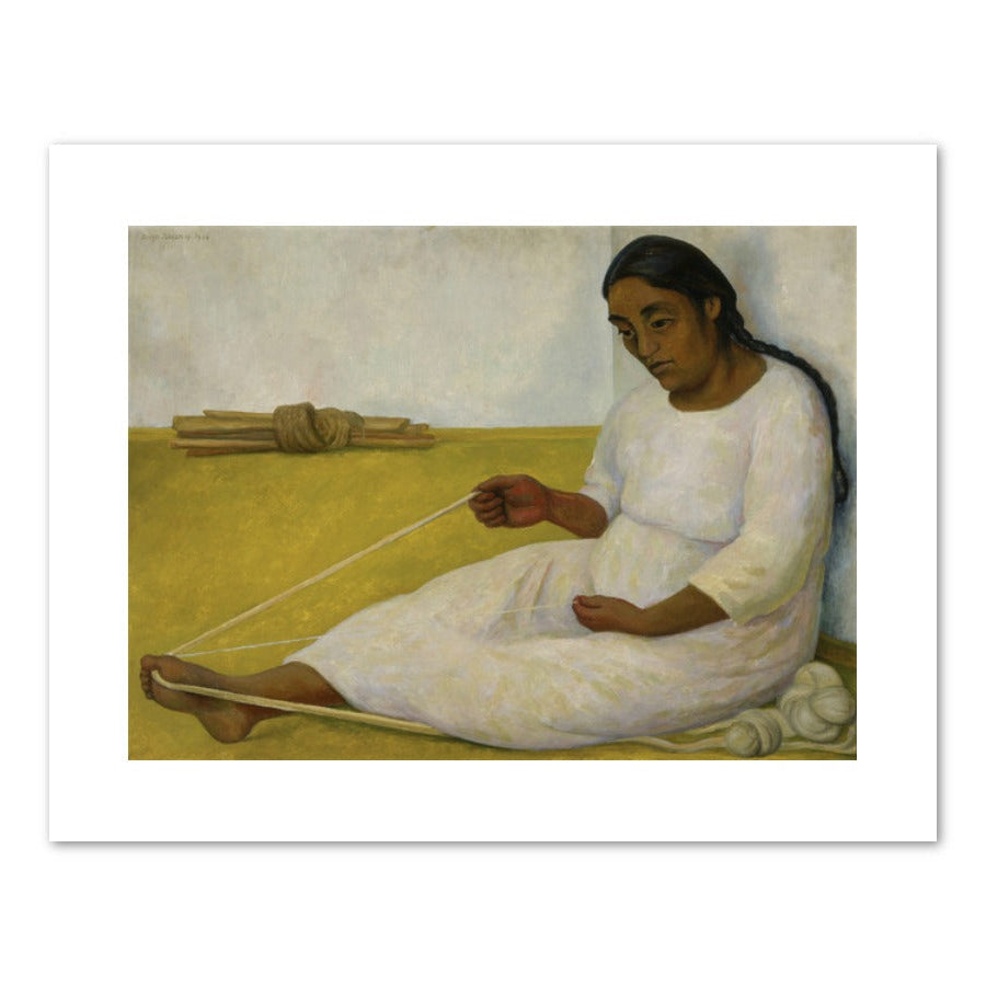 Diego Rivera &quot;Indigena tejiendo (Indian Woman Spinning)&quot;Made-to-Order  Print