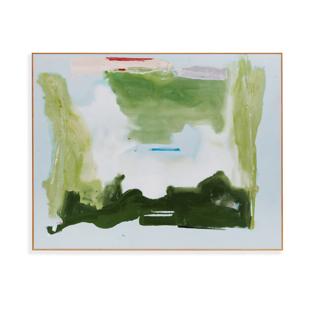 Helen Frankenthaler &quot;Lush Spring&quot; Art Block Print