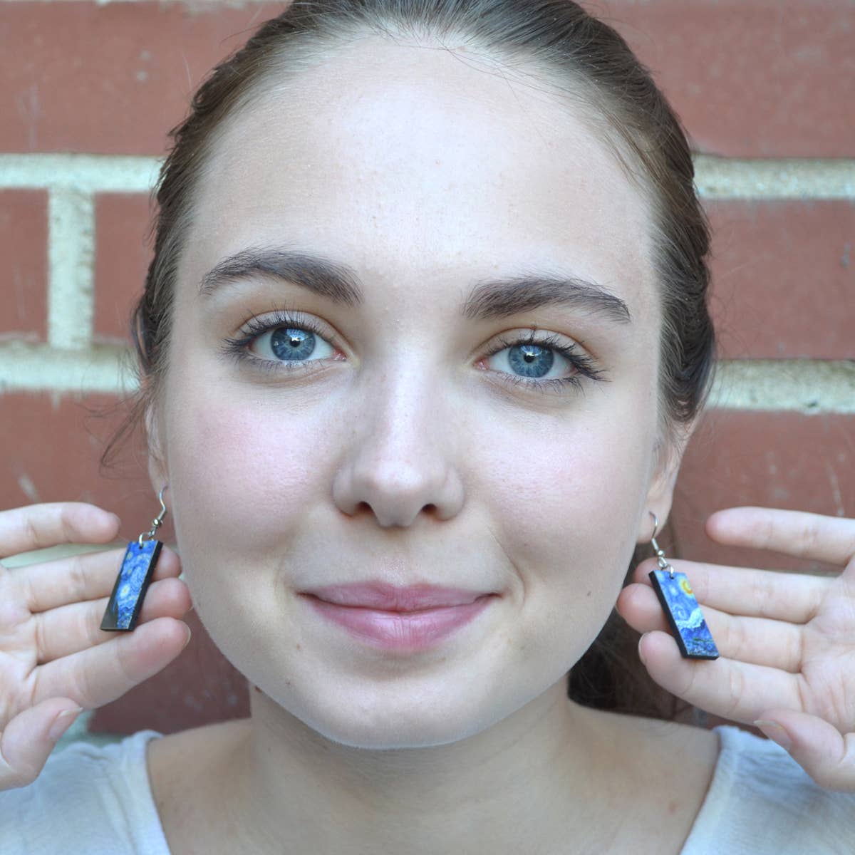 Famous Paintings Dangle Earrings