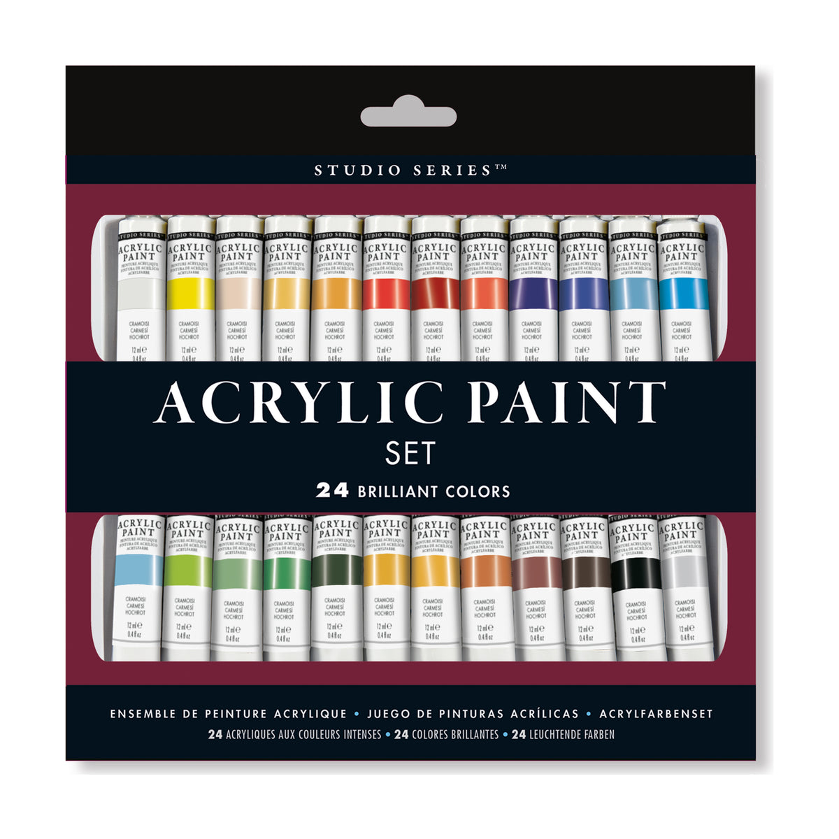 Acrylic Paint Set of 24 Colors