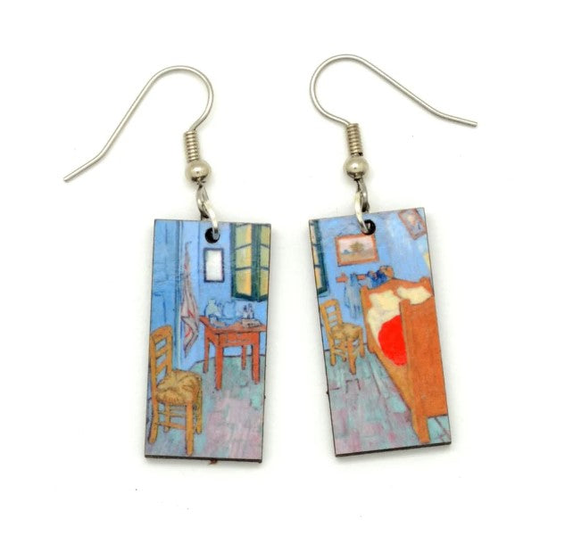 Famous Paintings Dangle Earrings