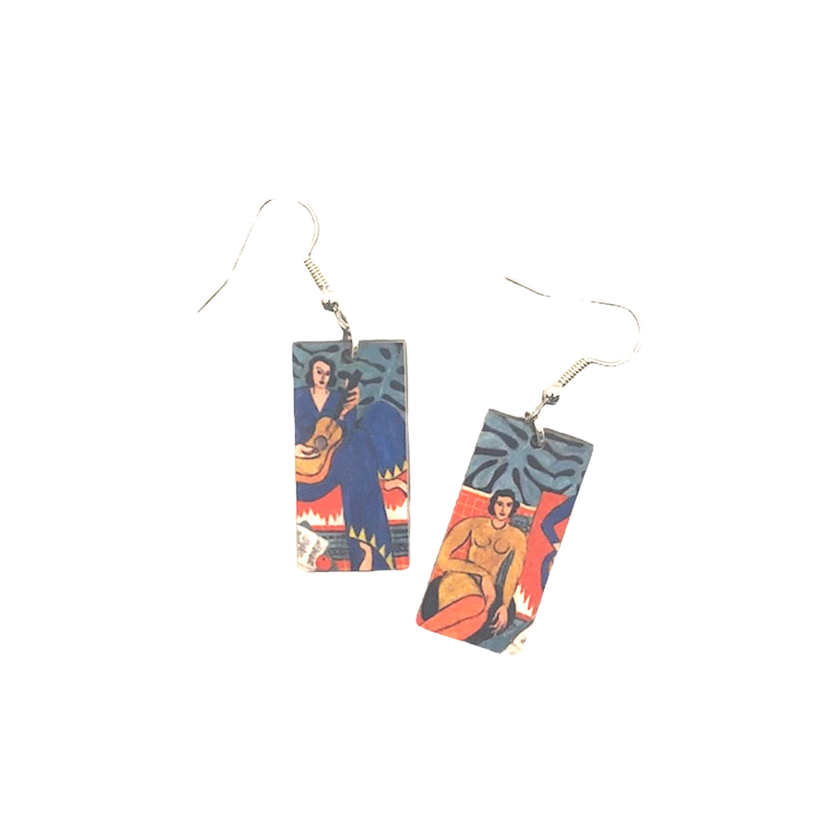 Famous Paintings Dangle Earrings