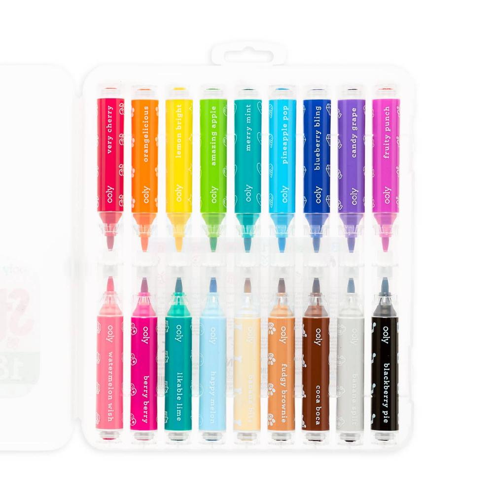 Marqueurs à tampons double pointe Stampables