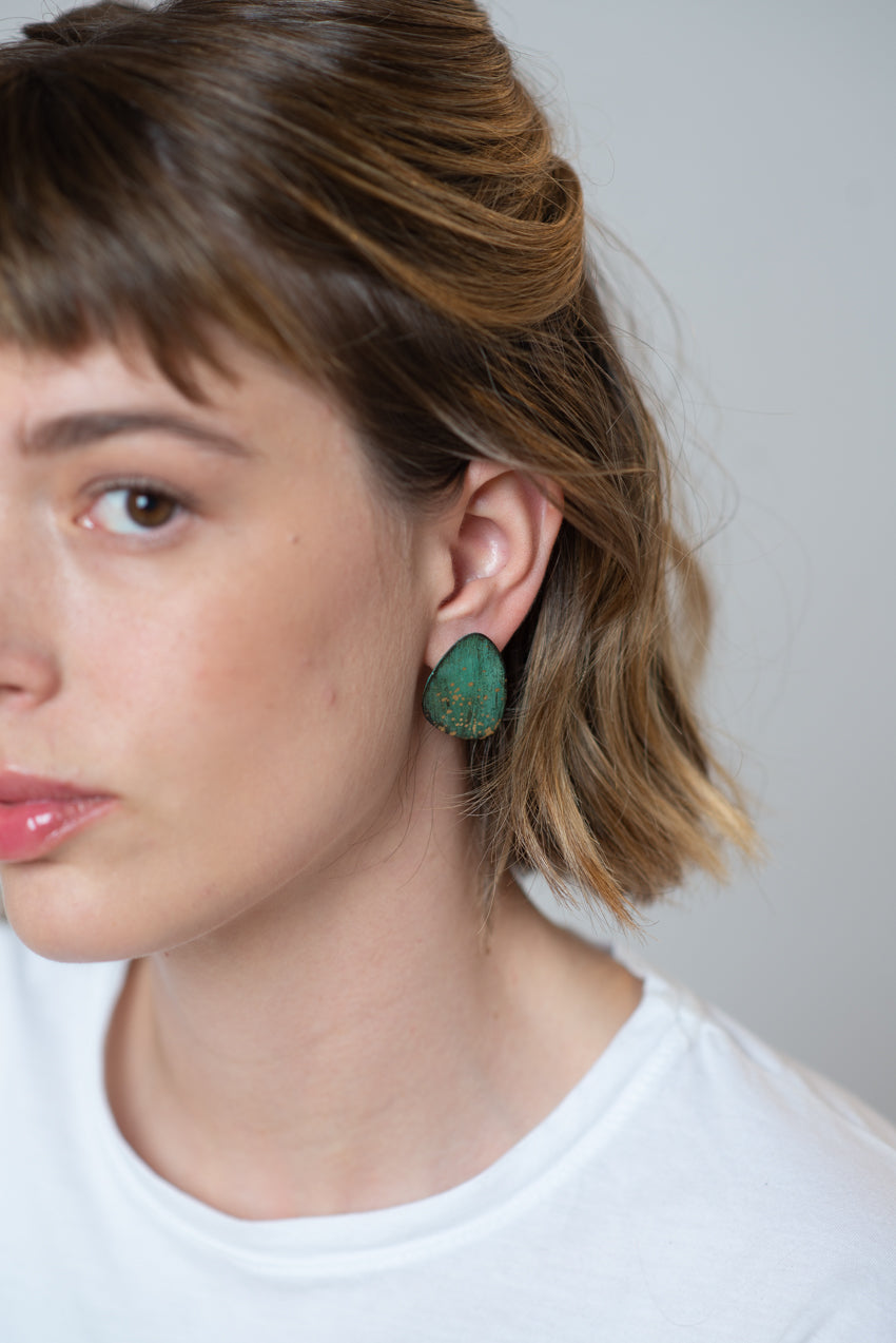 Organic Post Earrings Set