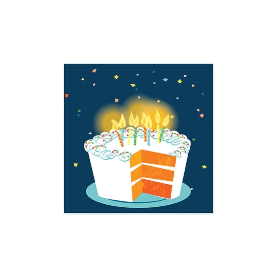 Carte pop-up « Grosse part de gâteau »