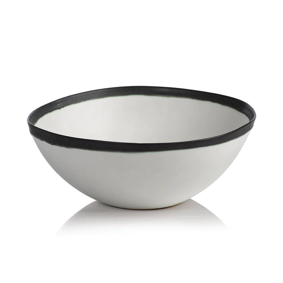 Trento White Volcanic Rim Tableware