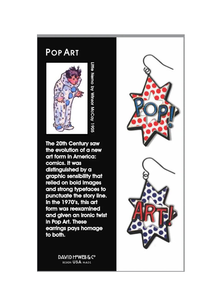 Pop Art Earrings