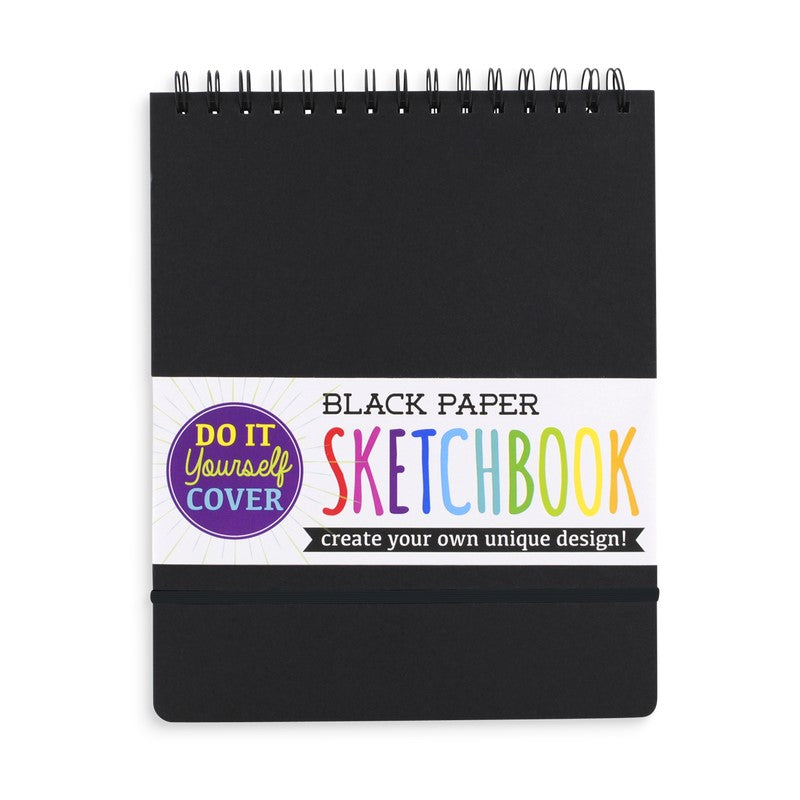 Large Black DIY Cover Sketchbook