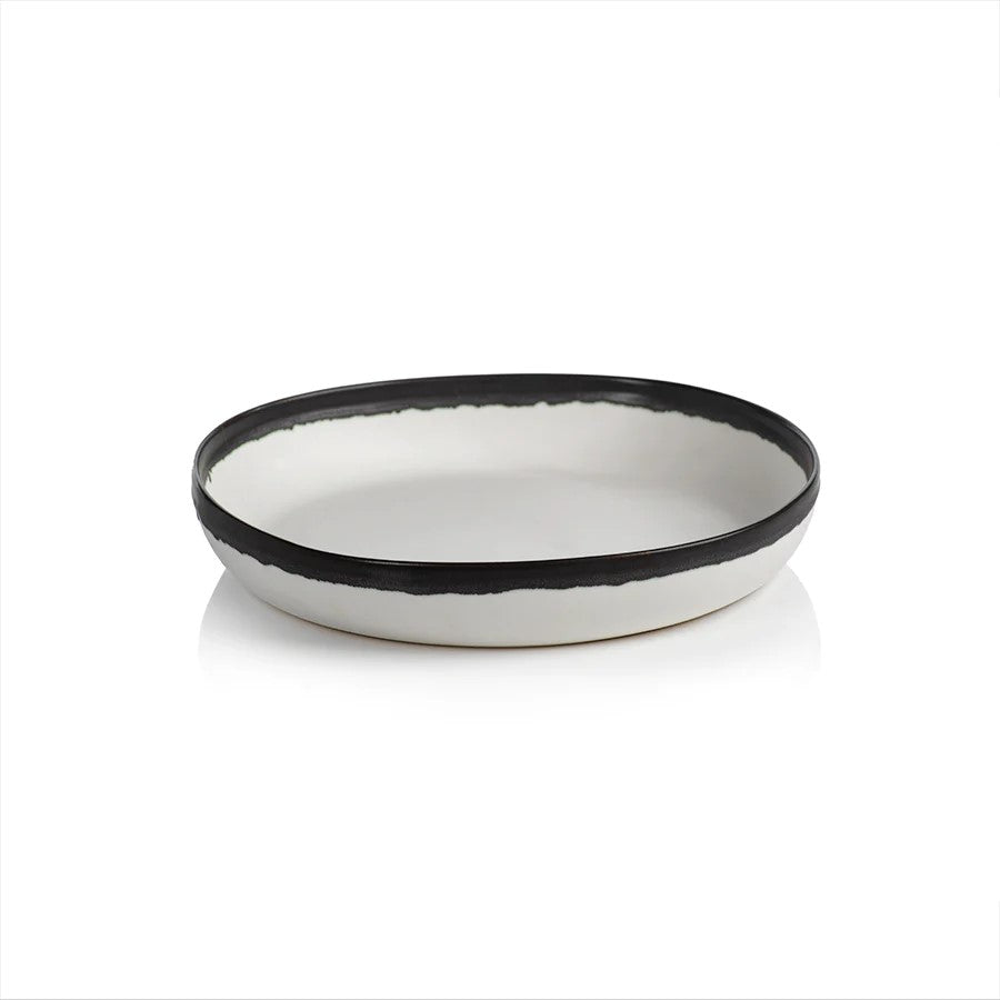 Trento White Volcanic Rim Tableware