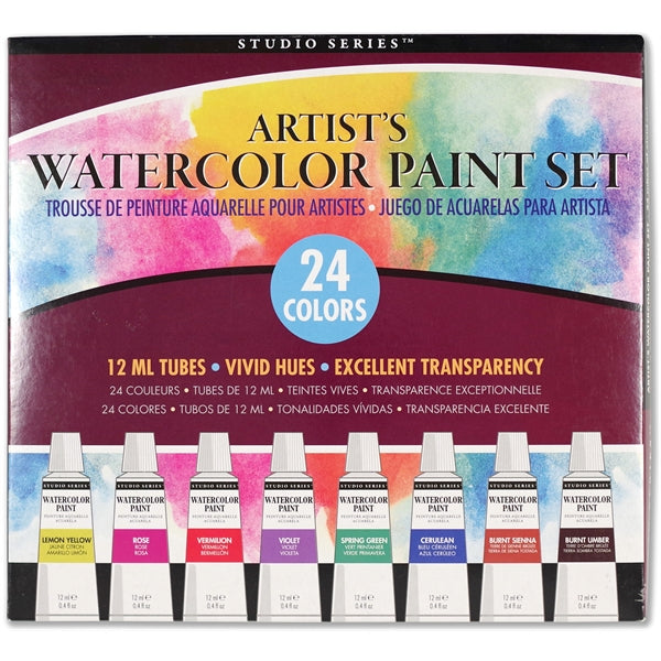 Ensemble de peinture aquarelle 