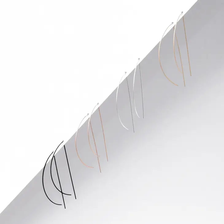 Svelte D Hoop Earrings
