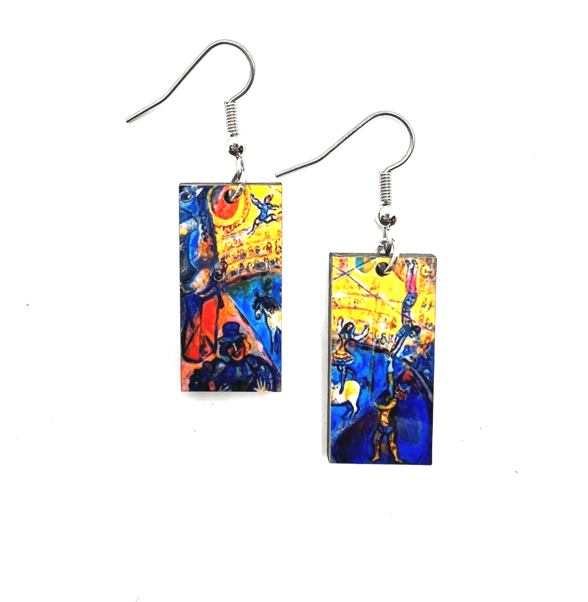 Famous Paintings Dangle Earrings