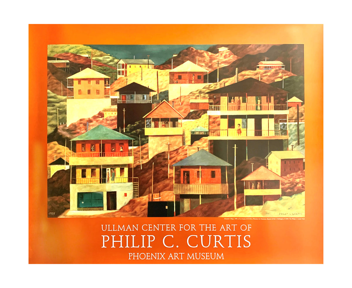 Philip C. Curtis Mountain Village Poster