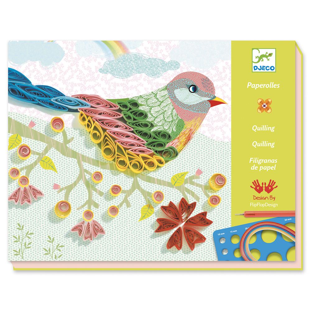 Spiral Seasons Paper Quilling Activity Kit