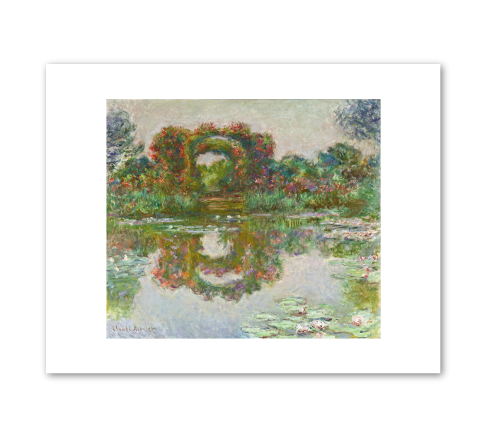 Claude Monet &quot;Flowering Arches, Giverny&quot; Print