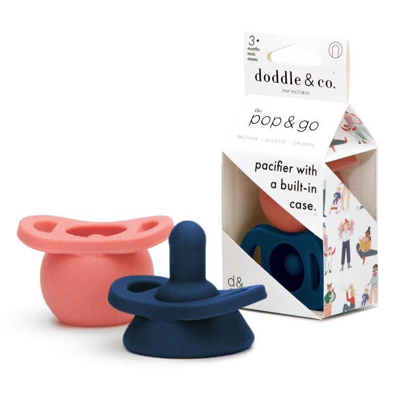 Pop + Go Modern Pacifier Set