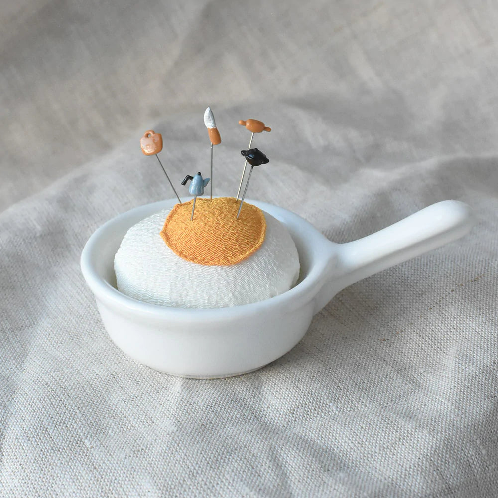 Breakfast Pin Cushion + Pins