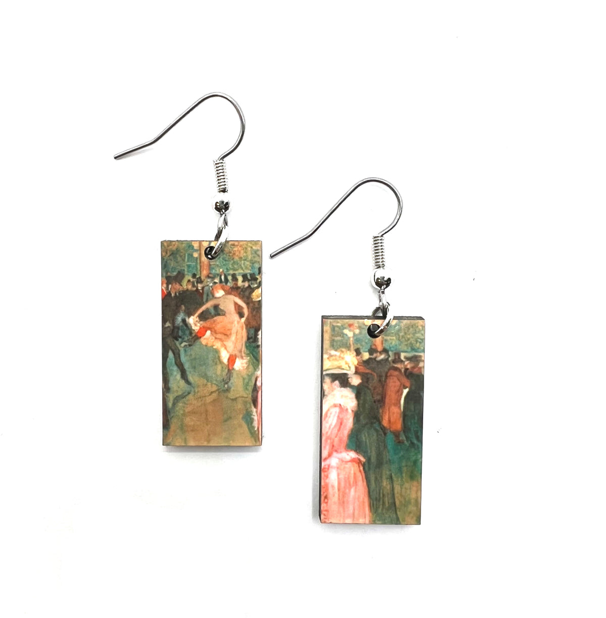 Famous Paintings Dangle Earrings