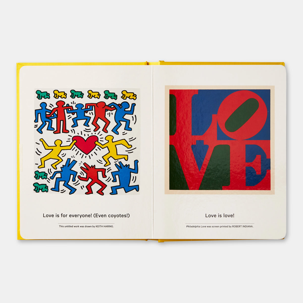 My Art Book of Love Board Book