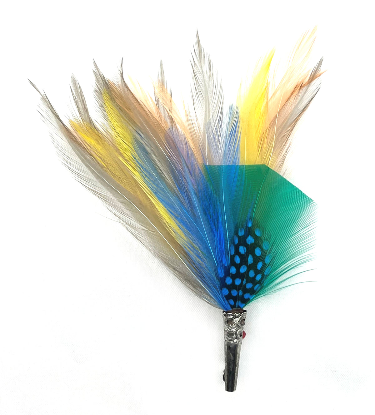 Feather Brooch or Hat Pin