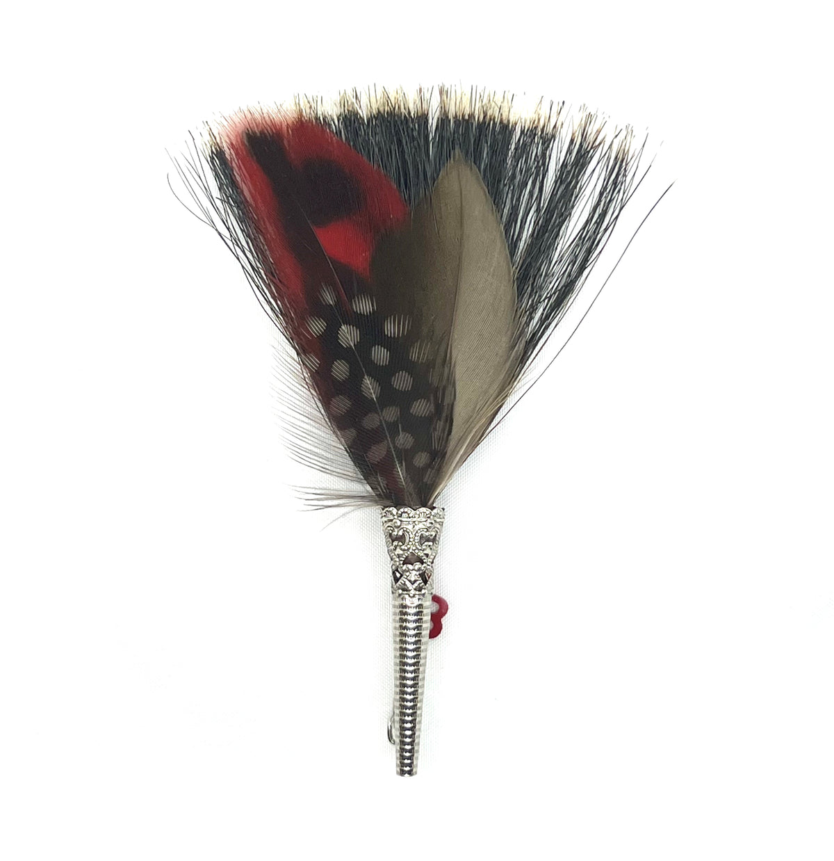 Feather Brooch or Hat Pin